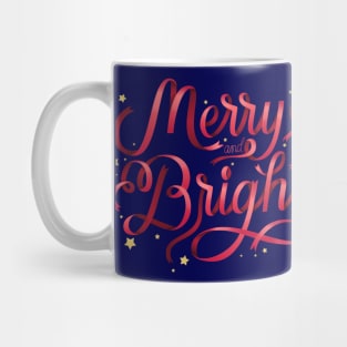 Merry and bright Mug